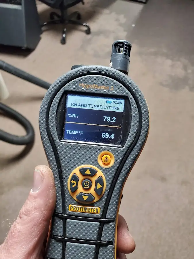 Moisture meter humidity assessment for Fire & Smoke Damage Restoration in La Follette